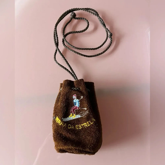 Vintage Serra de Estrela Leather pouch/bag - Picture 1 of 7